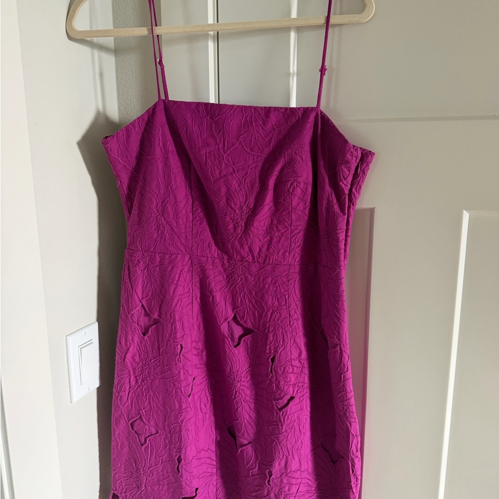 H&M Vibrant Pink Mini Dress